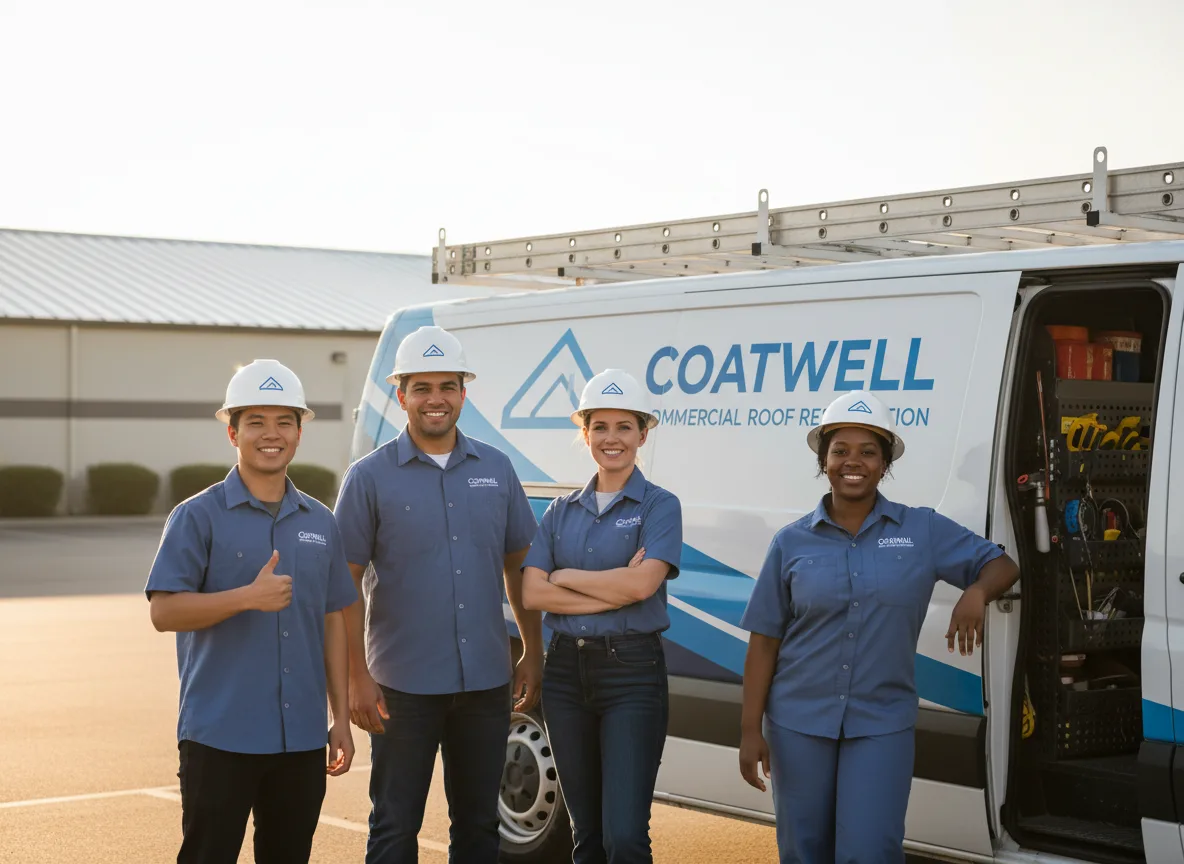 Commercial roof coating company in Sharpes, FL